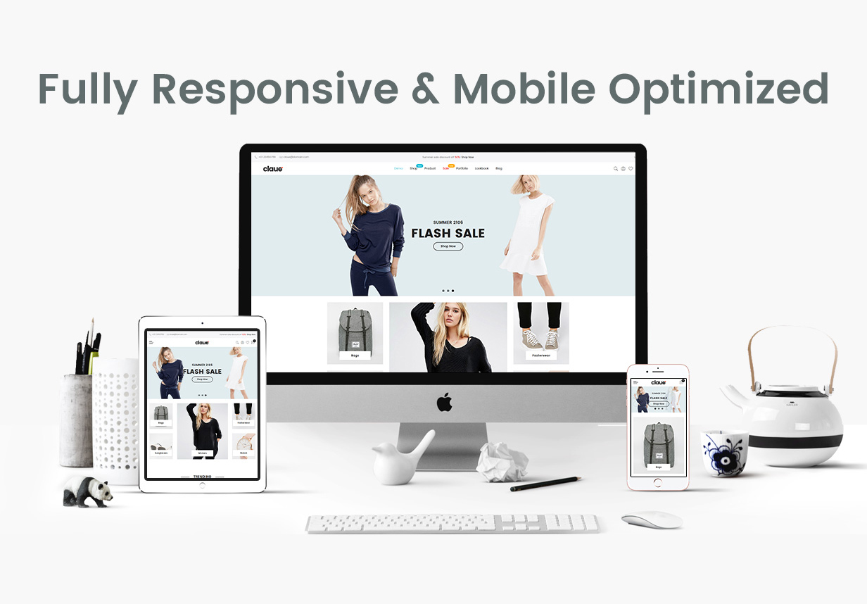 100% Responsive Design!